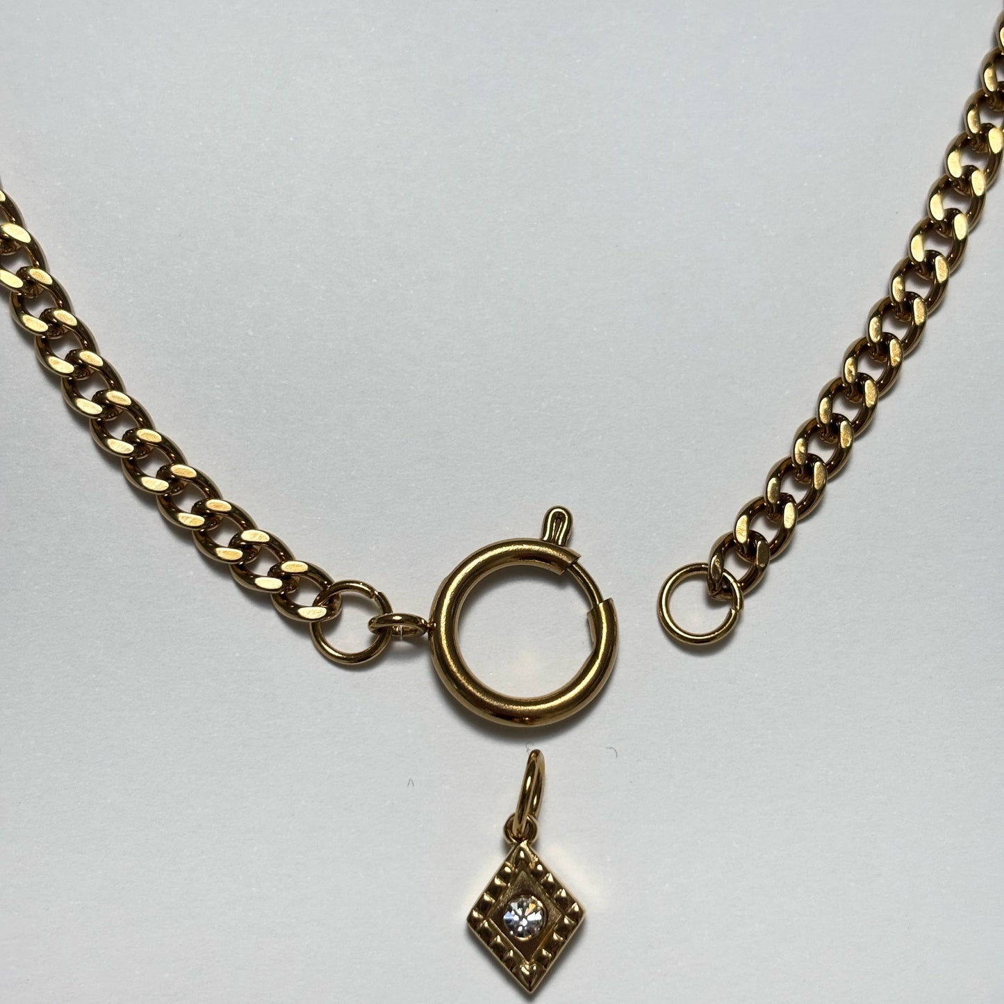 Collier CRYSTAL Doré